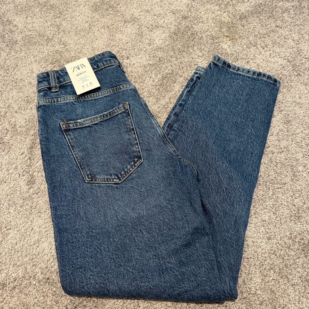 NWT Zara mom fit jeans